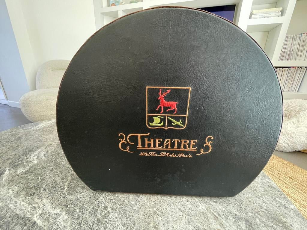 **Vintage hoedendoos “THEATRE – Paris”**, Ophalen