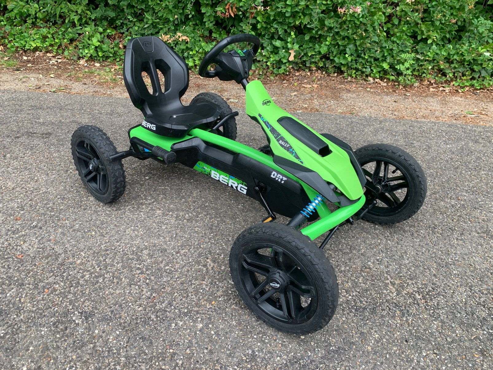 Nieuw type Berg Rally skelter (  DTR Green bfr ) + soundbox, Ophalen, Gebruikt, Berg, Vrijloopautomaat