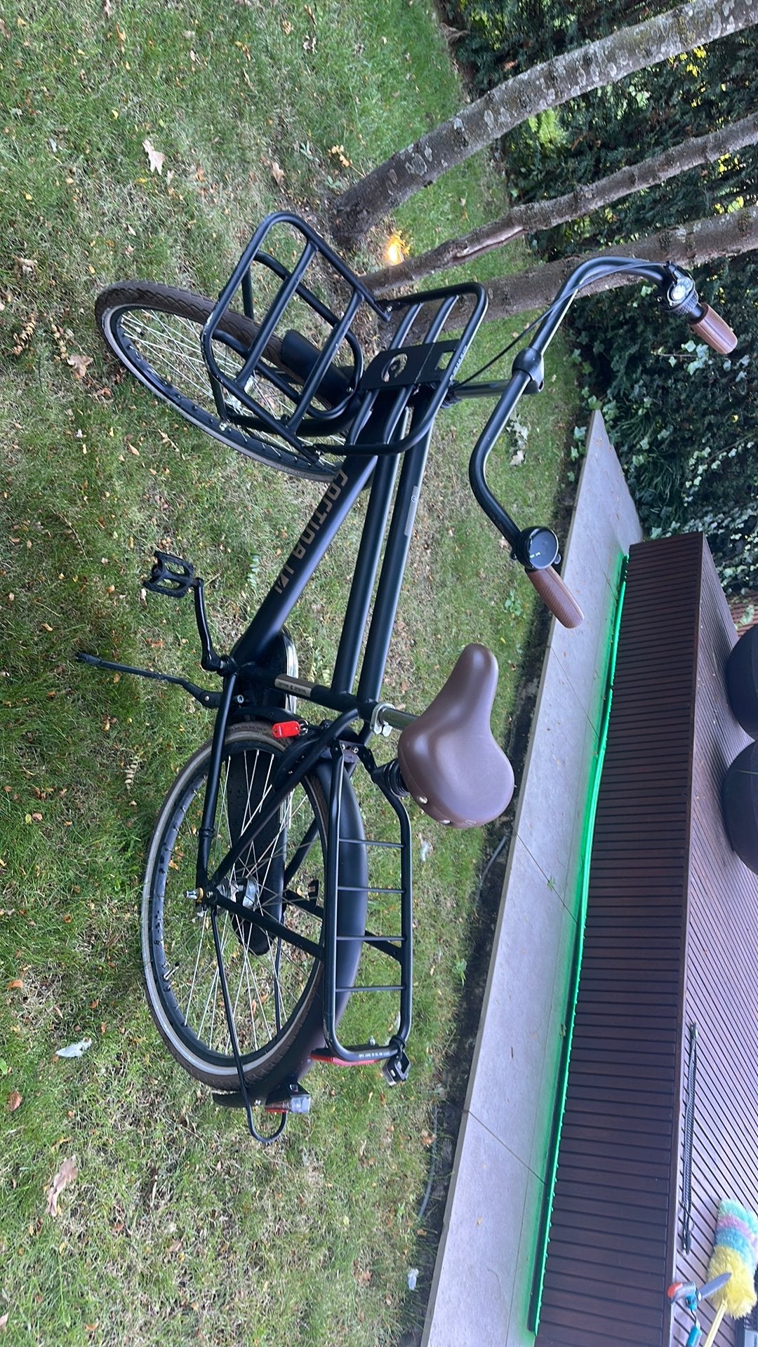 Kinder cortina fiets, Ophalen, Gebruikt, Terugtraprem