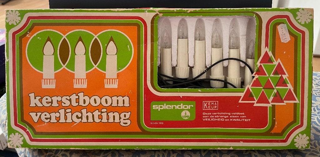 Kerstverlichting - Splendor, Ophalen, Gebruikt