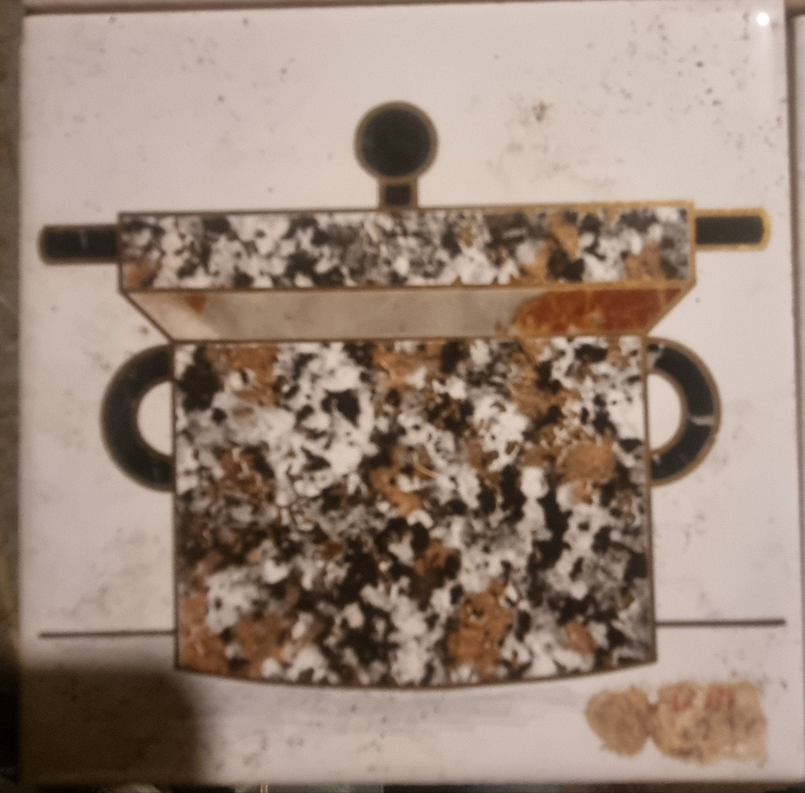 Schuurvondst: Vintage tegeltjes 10x10 cm, Minder dan 20 cm, Minder dan 5 m², Wandtegels, Keramiek