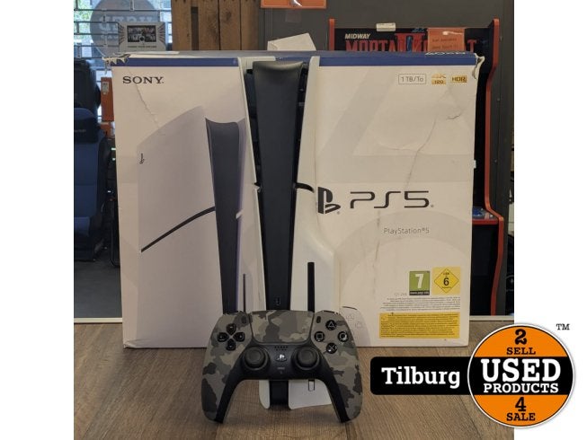 Sony Playstation 5 Slim Disk 825GB Incl controller, Sony, Zo goed als nieuw, Support@sony.com, 1-7-1 Konan, Minato-ku
Tokyo 108-0075
Japan