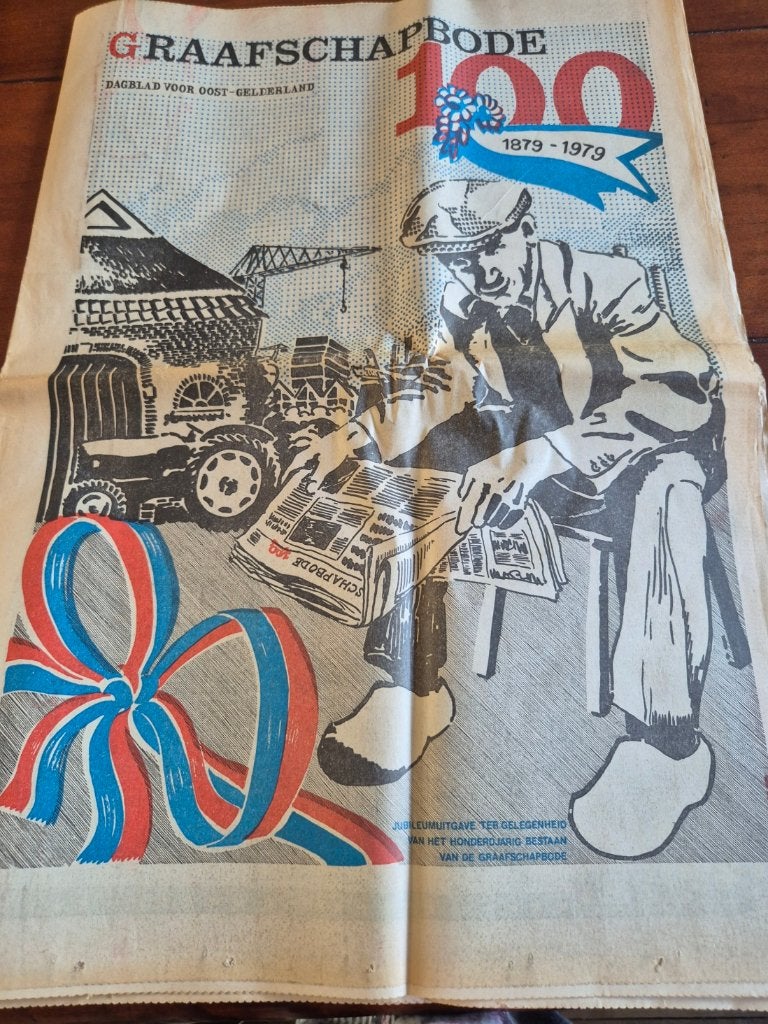 Graafschapbode 100 jaar - krant, Ophalen of Verzenden, 1960 tot 1980, Nederland, Krant