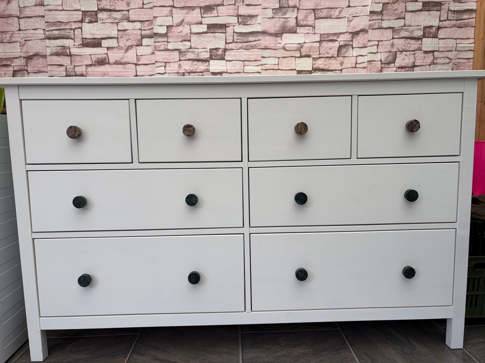 İkea hemnes 8 ladekast zgan, 5 laden of meer, Ophalen of Verzenden, Zo goed als nieuw, Minder dan 100 cm