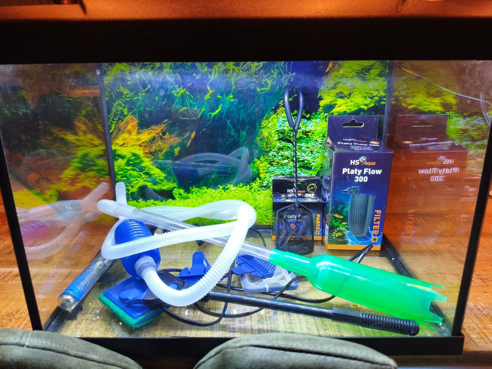 HS Aqua Platy 50 compleet!, Ophalen, HS Aqua, Zo goed als nieuw, Leeg aquarium