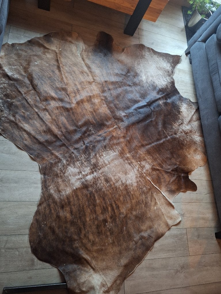 Koeienhuid, Ophalen, Gebruikt, 200 cm of meer, Beige