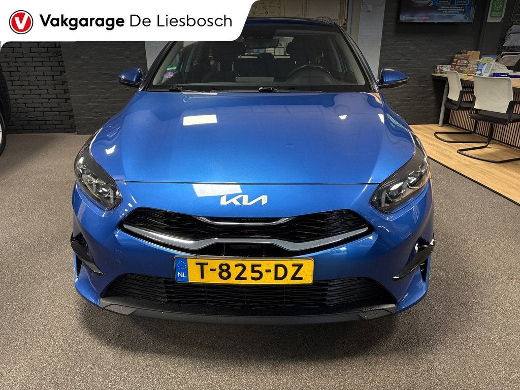 Kia Ceed Sportswagon 1.0 T-GDi MHEV DynamicLine / navi / cam, Auto's, Kia, Stof, Gebruikt, 1309 kg, Blauw
