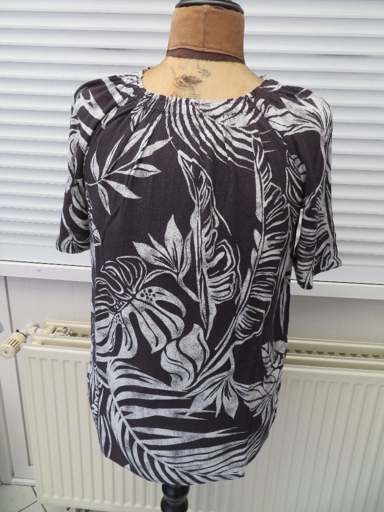 Dames blouse zwart Cecil maat M Z.G.A.N., Maat 38/40 (M), Zwart, Ophalen of Verzenden, Zo goed als nieuw