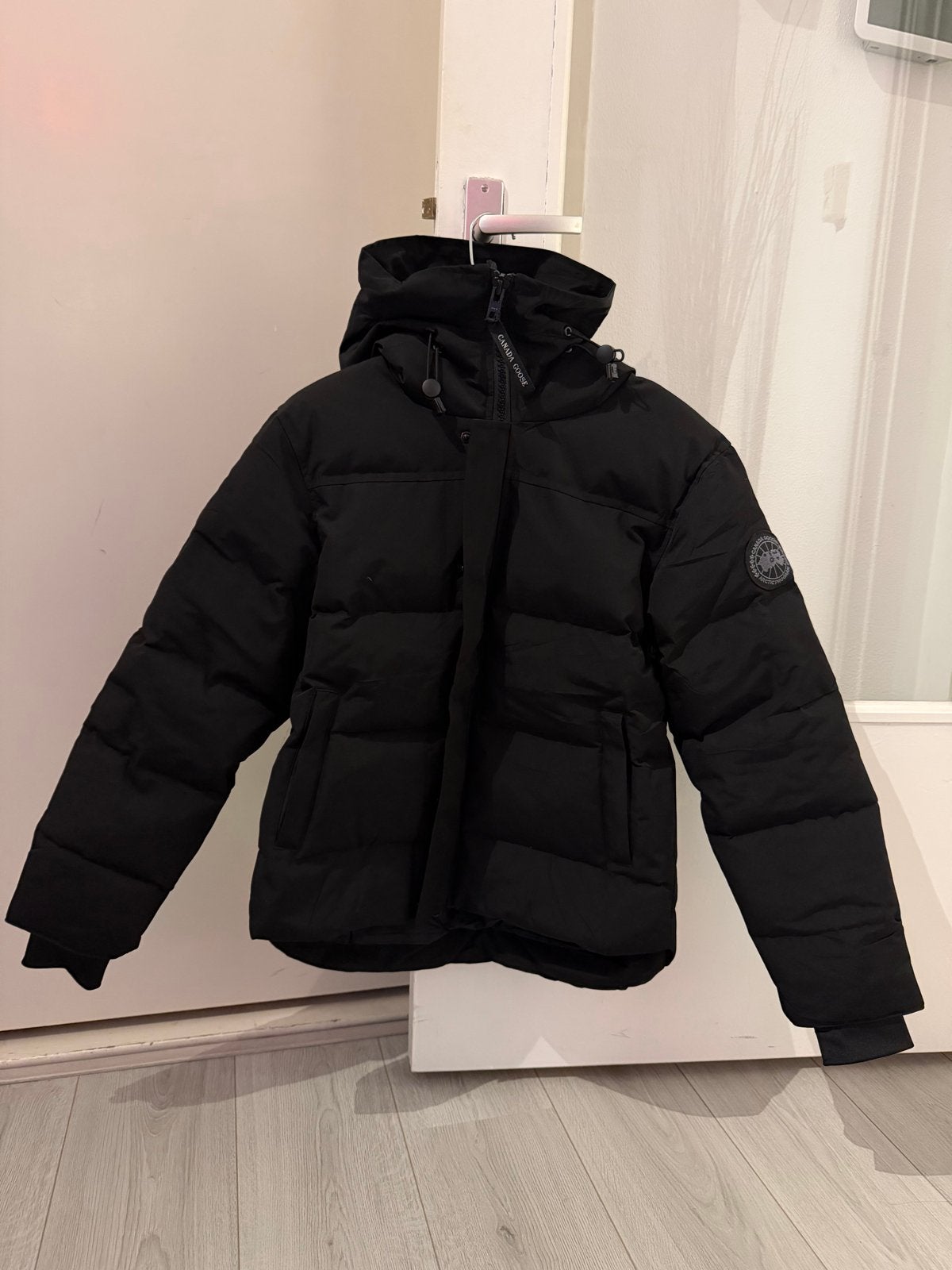Canada Goose MacMillan Zwart Black Label Maat S, Ophalen of Verzenden, Nieuw, Maat 46 (S) of kleiner, Zwart