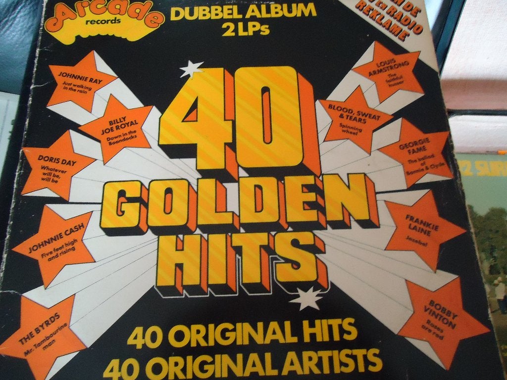 40 golden hits, Cd's en Dvd's, Vinyl | Verzamelalbums, Ophalen of Verzenden, Zo goed als nieuw, 12 inch, Pop
