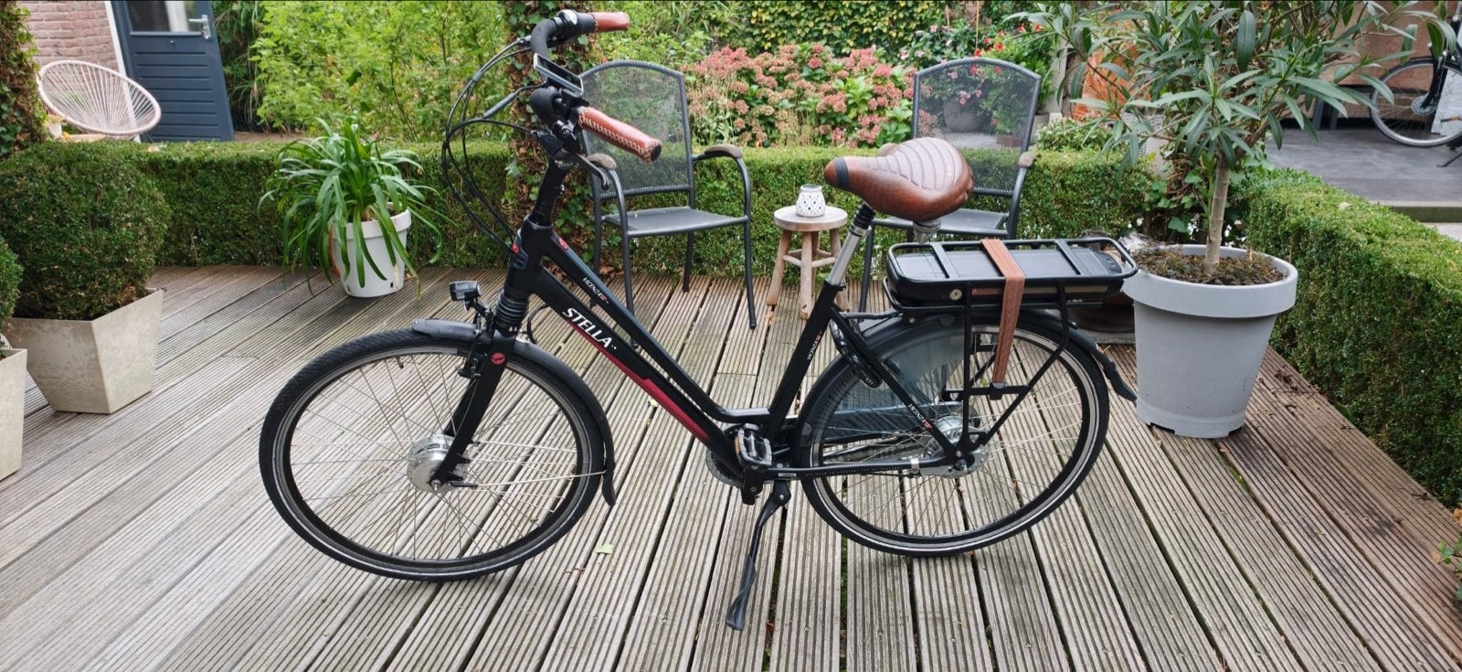 Stella Vincenza elektrische fiets - in zeer goede staat., Gebruikt, 51 tot 55 cm, 50 km per accu of meer, Ophalen