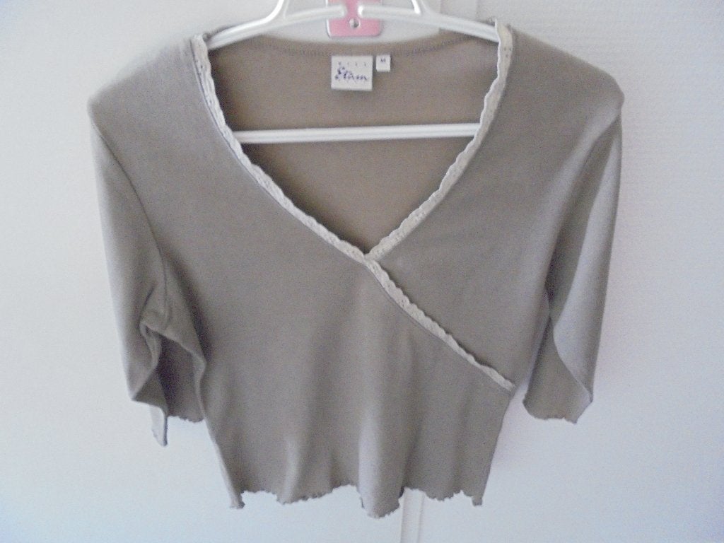 T-shirt van Miss Etam maat M, Maat 38/40 (M), Ophalen of Verzenden, Zo goed als nieuw, Lange mouw