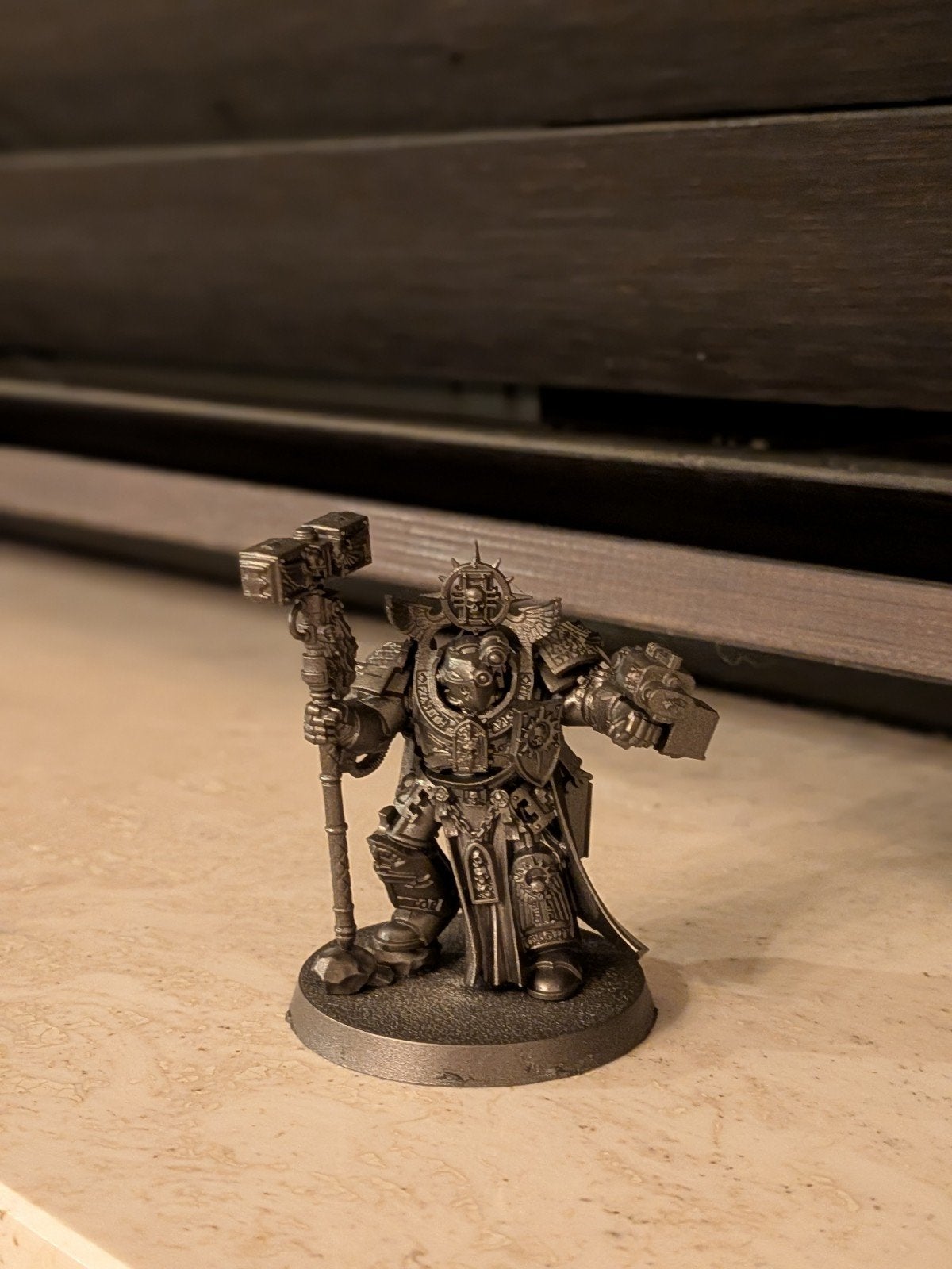 Grey Knights Grand Master Voldus Warhammer 40K, Met verf, Figuurtje(s), Ophalen of Verzenden, Warhammer 40000
