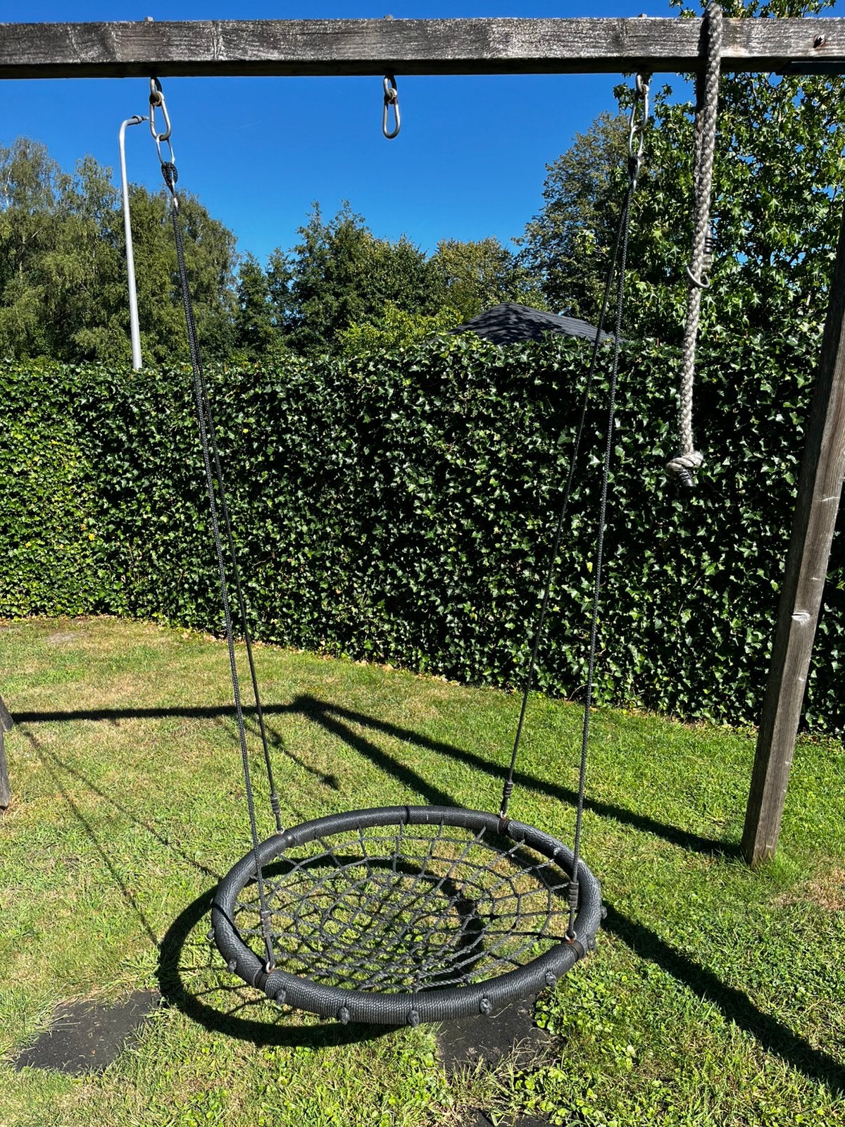 Nestschommel zwart 100 cm, Ophalen, Gebruikt
