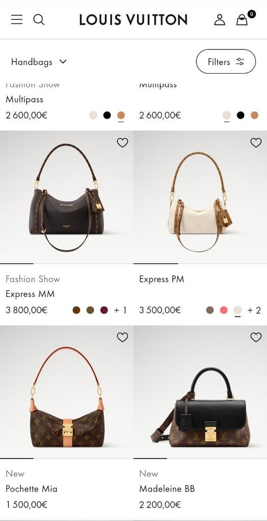 Louis Vuiton All bags, Ophalen of Verzenden, Nieuw, Bruin, Handtas
