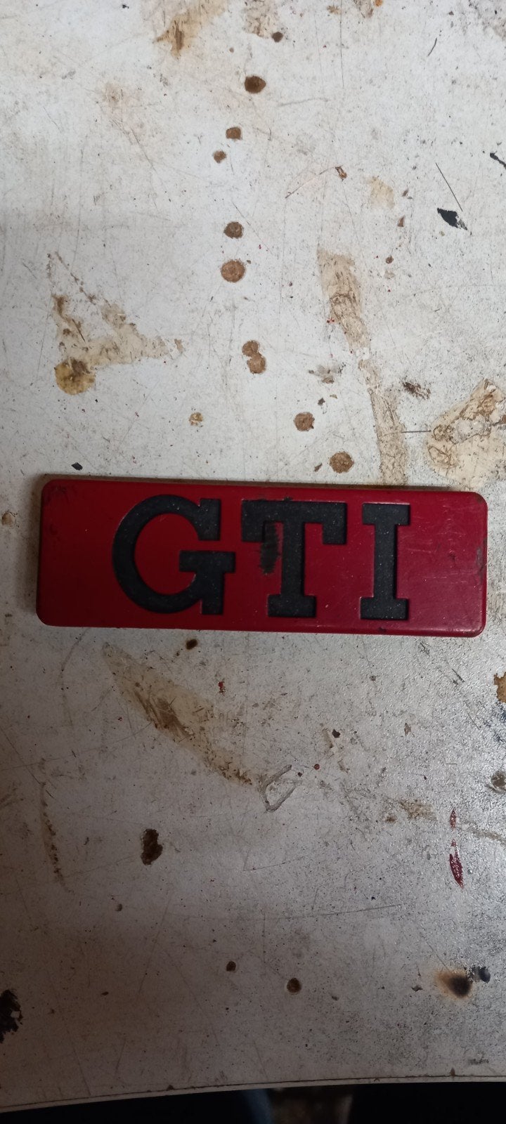 Embleem deurstrip Golf 2 GTI G60, Ophalen, Gebruikt, Volkswagen, Deur