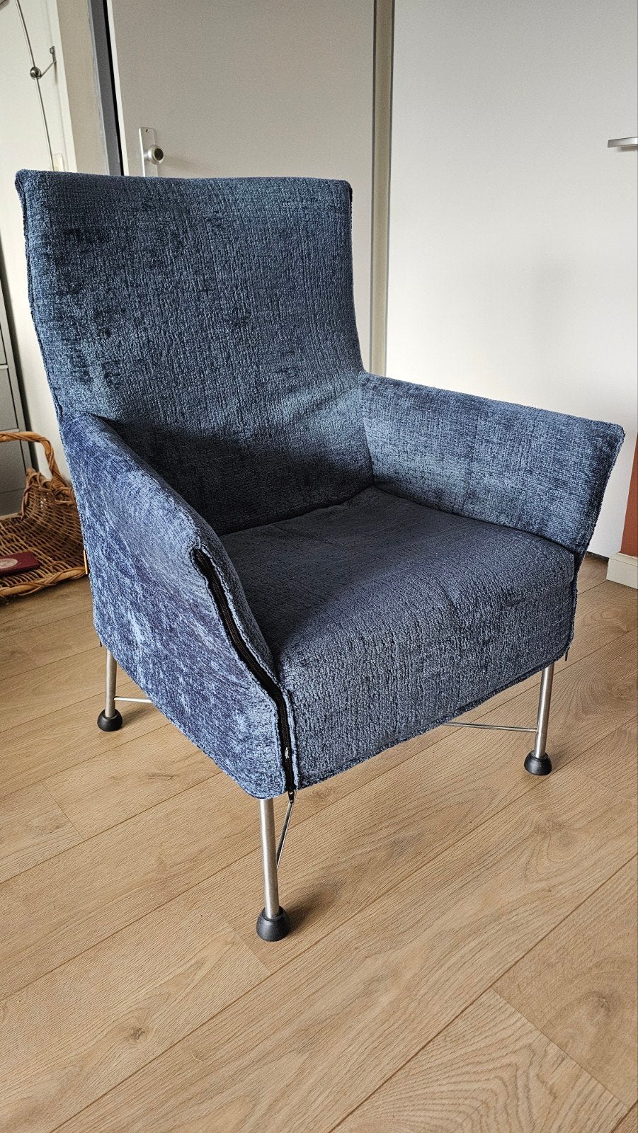 Montis Charly fauteuil - Speciaal gestoffeerd, Modern design, 75 tot 100 cm, Ophalen of Verzenden, Zo goed als nieuw