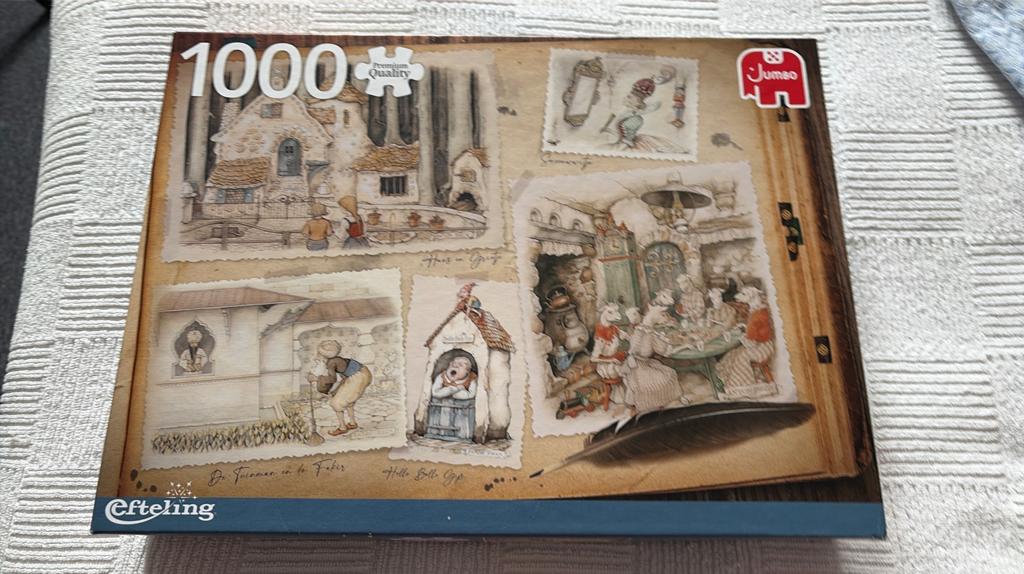 Puzzel efteling, Hobby en Vrije tijd, Denksport en Puzzels, Ophalen of Verzenden, 500 t/m 1500 stukjes