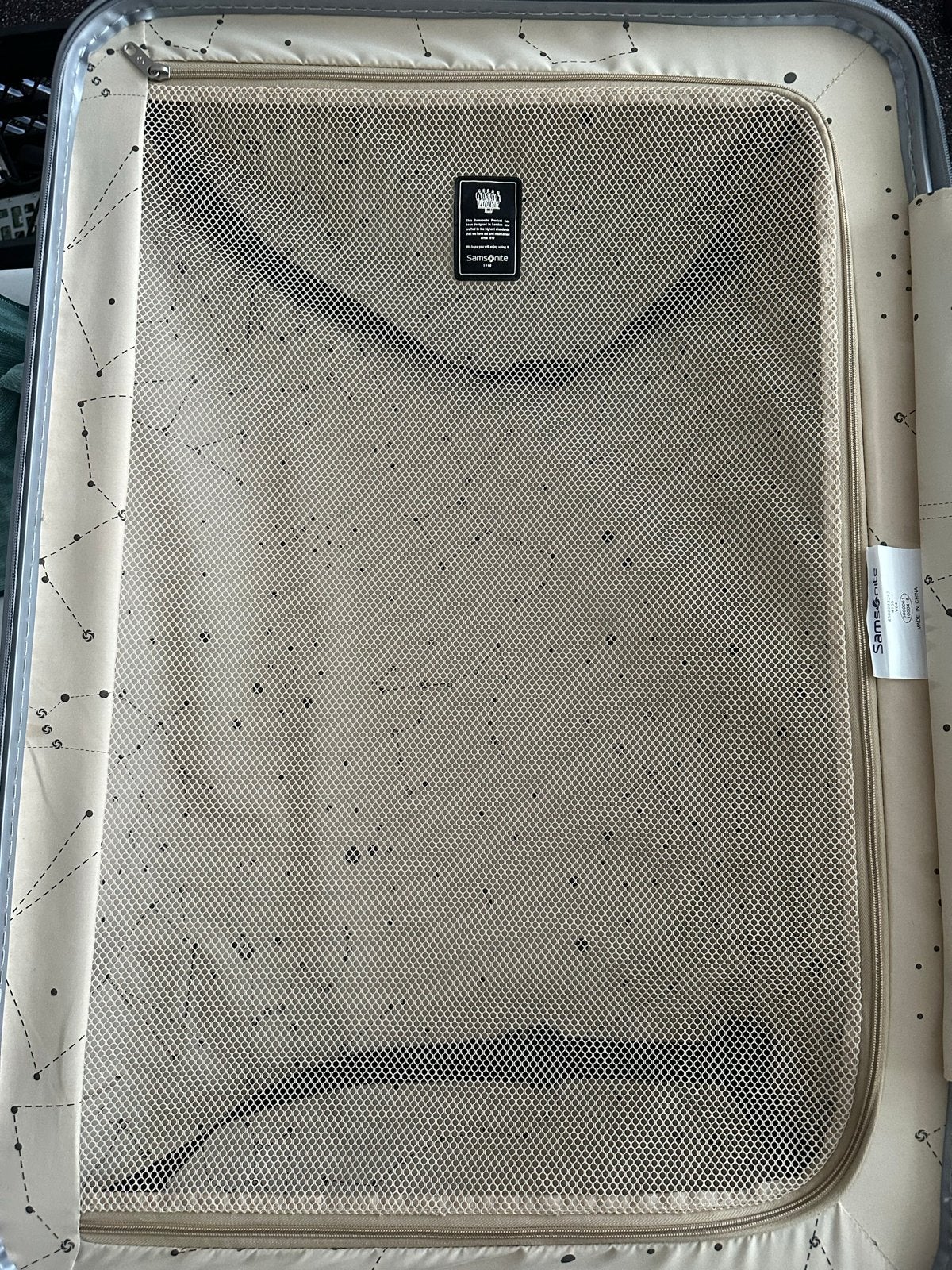 Samsonite Koffer - Grijs, Gebruikt, Ophalen, Gebruikt, Hard kunststof, 45 tot 55 cm
