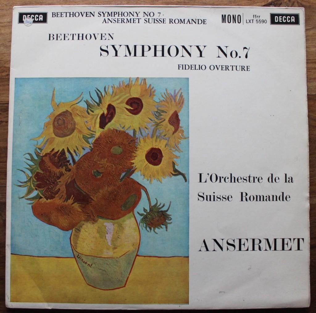 LP - Symphony No.7 / Fidelio Overture - Beethoven, Ophalen, Gebruikt, Orkest of Ballet, 12 inch