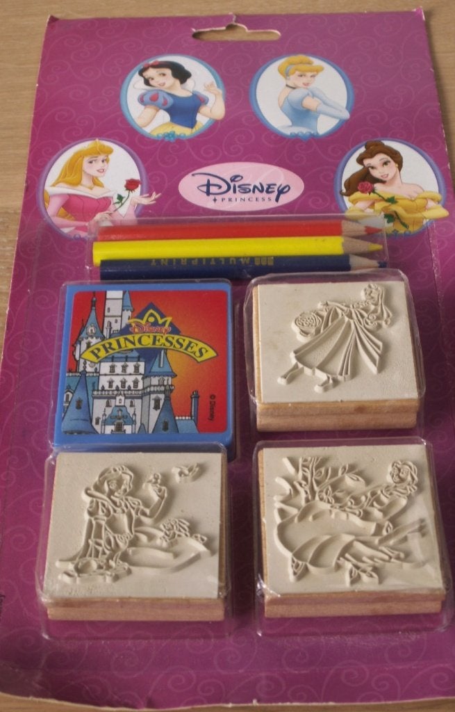 Disney Stempelset Princess 7 delig nieuw, Ophalen of Verzenden, Overige figuren, Nieuw, Beeldje of Figuurtje