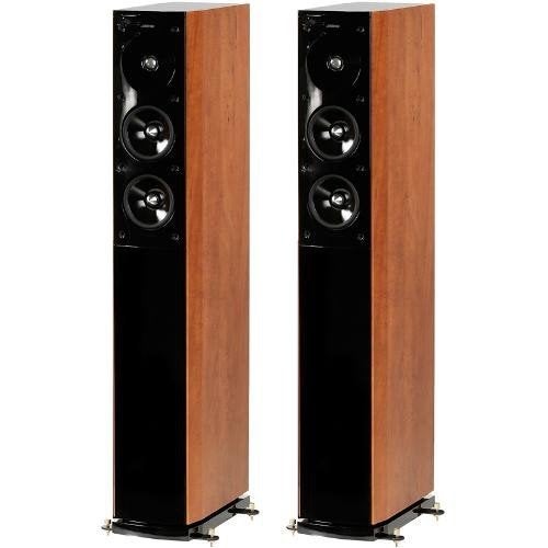 Jamo S 606 Vloerstaande Luidsprekers - Zwart/Hout, Vloerstaande luidspreker, Jamo, Ophalen, 150 watt of meer