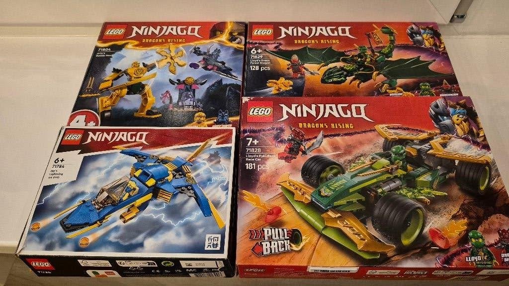 Lego NINJAGO 71784 71804 71828 71829, Inclusief instructies, Lego, Ophalen of Verzenden, Zo goed als nieuw