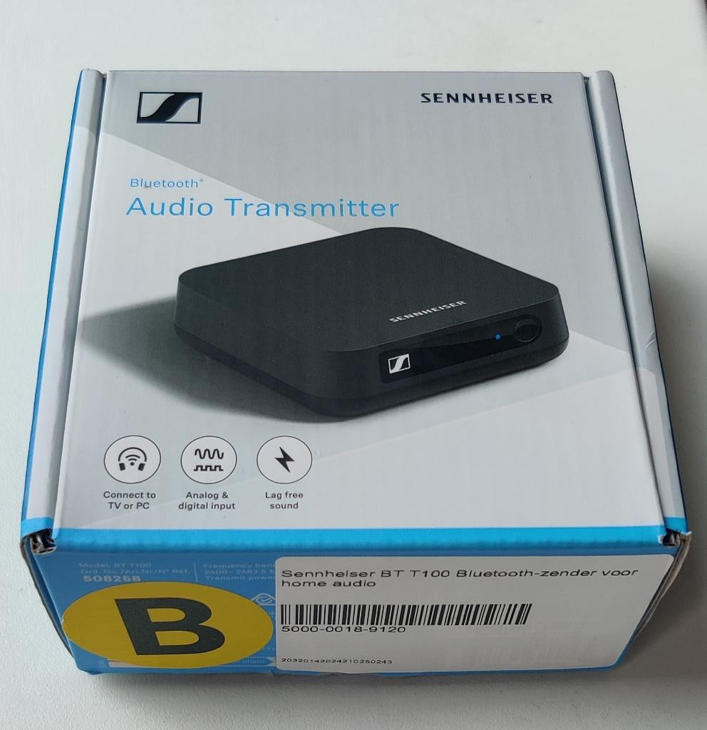 Sennheiser Bluetooth-transmitter BT-T100, Ophalen of Verzenden, Zo goed als nieuw, Overige merken