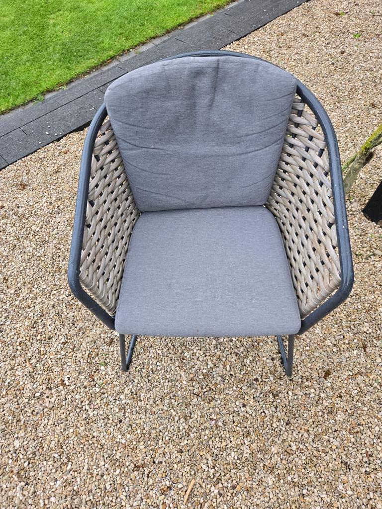 Comfortabele tuinstoel met kussens - Zo goed als nieuw, Ophalen, Zo goed als nieuw