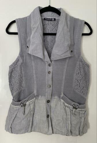 Betty Barclay bodywarmer maat 36, Kleding | Dames, Bodywarmers, Ophalen of Verzenden, Zo goed als nieuw, Maat 36 (S), Grijs