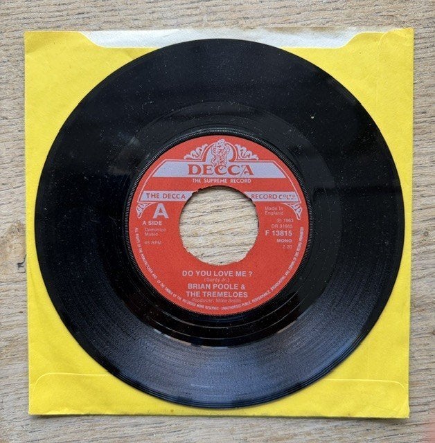Brian Poole & Tremeloes - Do you love me, Cd's en Dvd's, Vinyl Singles, Gebruikt, Originele persing, Single, 1960 - 1969, Pop