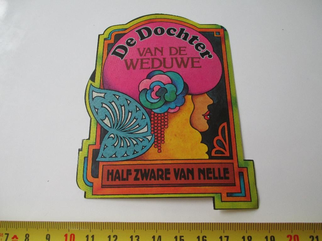 sticker De Dochter van de Weduwe VAN NELLE Half Zware Shag, Ophalen, Zo goed als nieuw