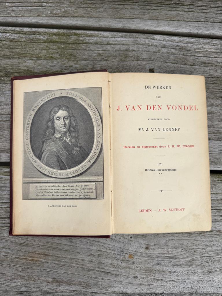 De Werken van J. van den Vondel - 3 delen, 1870, Ophalen, Gelezen, Nederland