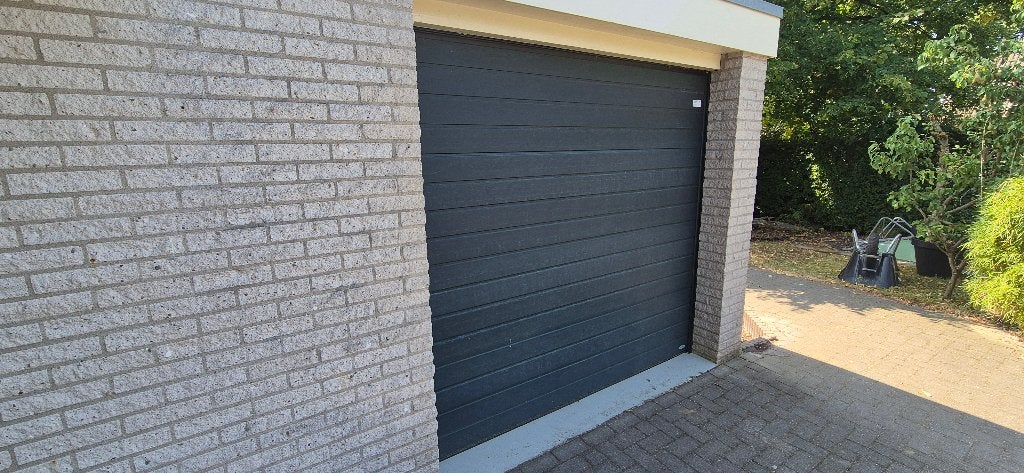 Elektrische Garagedeur - Wit, Zo goed als nieuw, Ophalen, Overige kleuren, 200 cm of meer, Zo goed als nieuw