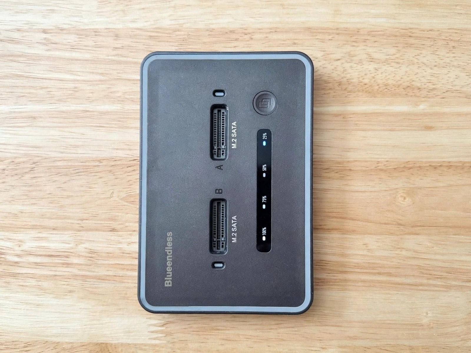 Blueendless Dual M.2 SSD Docking Station - Clone Functie, Server, Ophalen of Verzenden, Zo goed als nieuw, Extern