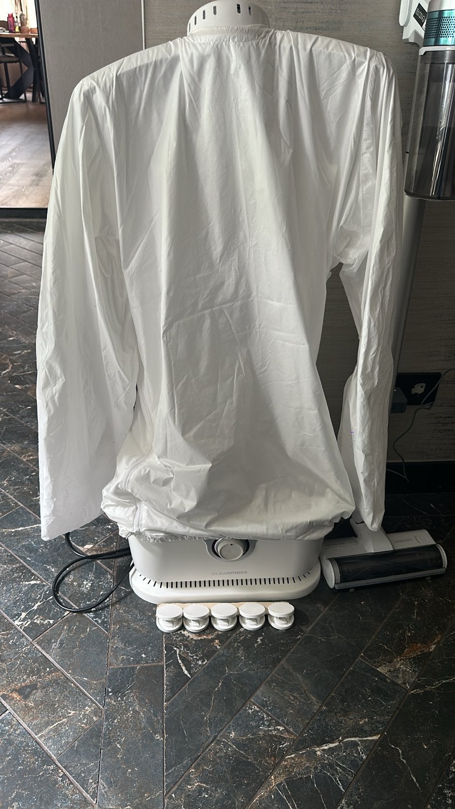 Cleanmaxx Strijkpop / Strijkrobot, Witgoed en Apparatuur, Strijkijzers en Strijkplanken, Ophalen, Zo goed als nieuw, Draadloos strijkijzer