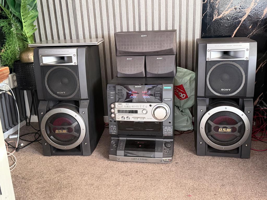 Sony LBT-9 stereo set, Ophalen, Gebruikt, Cassettedeck, Losse componenten
