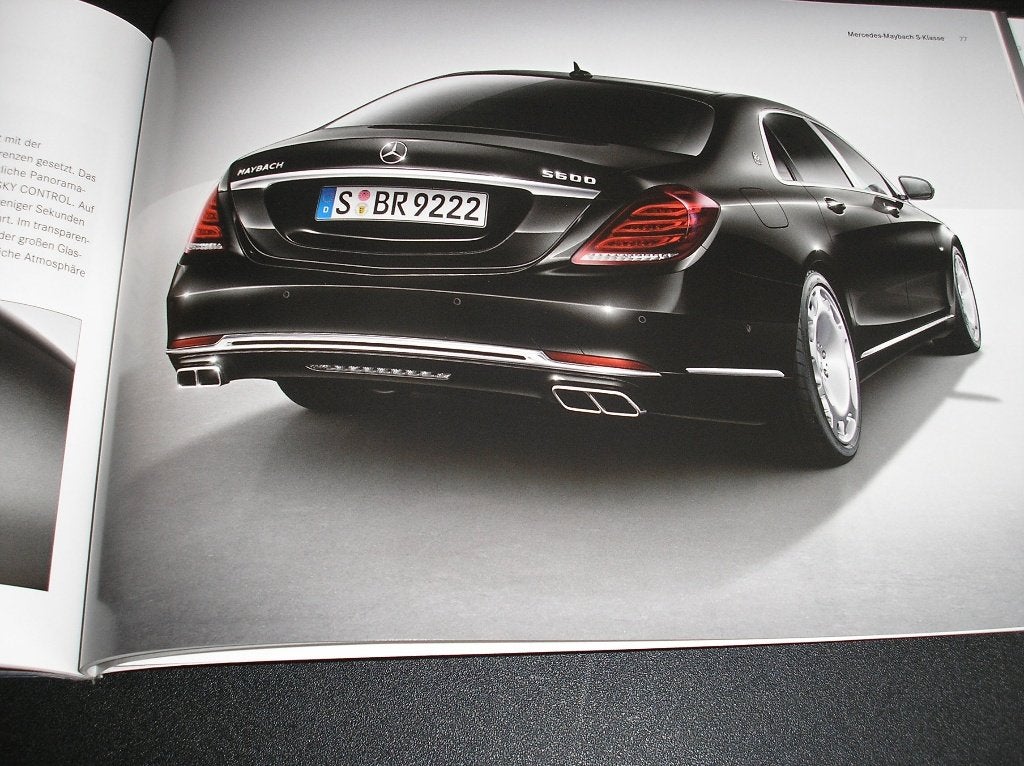Mercedes-Benz S-Klasse Limousine W222, met Maybach juni 2016, Ophalen of Verzenden, Zo goed als nieuw, Mercedes