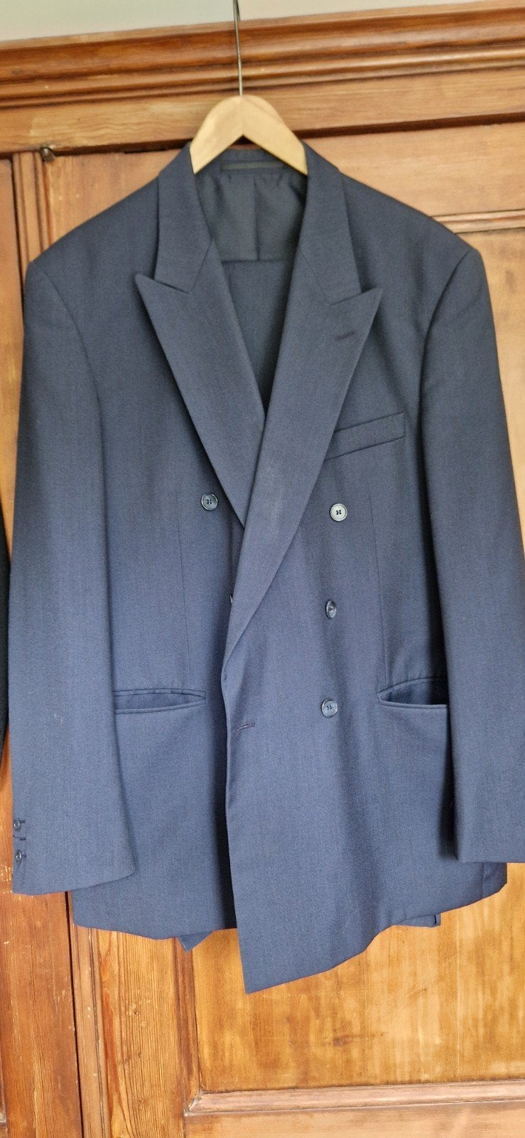 George V Herenpak - Donkerblauw Maat 54, Kleding | Heren, Maat 52/54 (L), Blauw, George V, Ophalen of Verzenden
