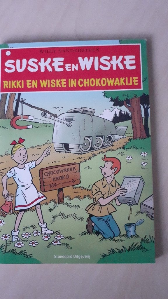 Suske en Wiske Rikki en Wiske in Chokowakije, Eén stripboek, Ophalen of Verzenden, Gelezen