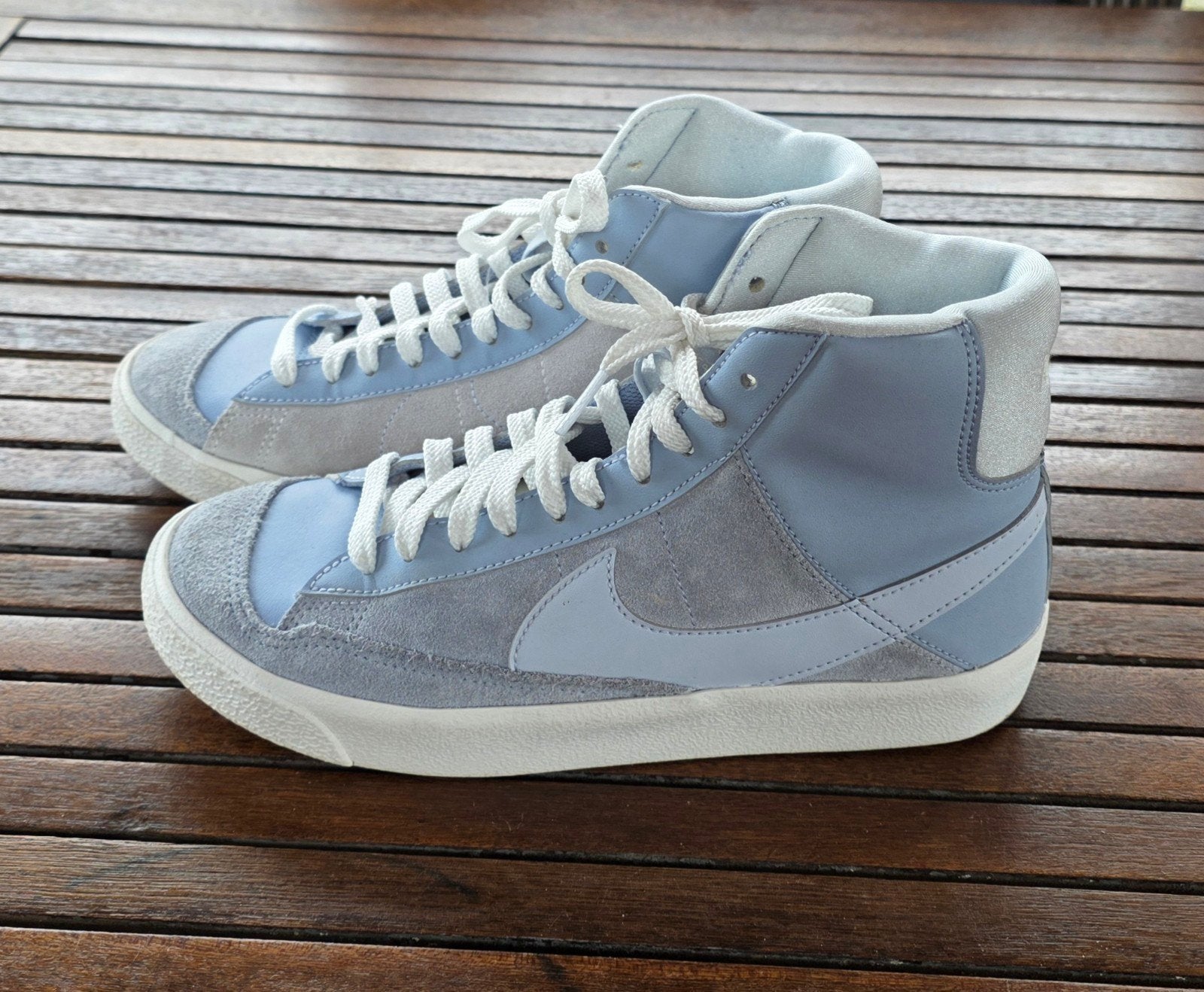 Nike Blazer Mid '77 vintage sneakers, Blauw, Nike, Ophalen of Verzenden, Sneakers of Gympen