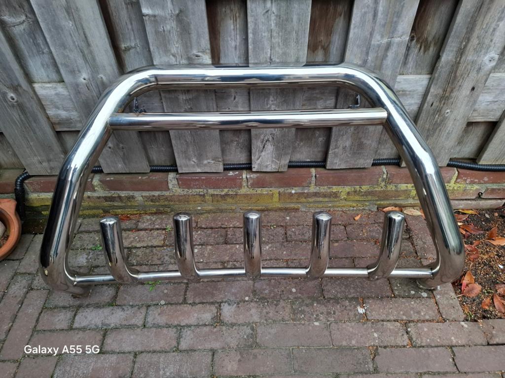 RVS Bullbar / Pushbar voor SUV/4x4, Ophalen of Verzenden, Gebruikt