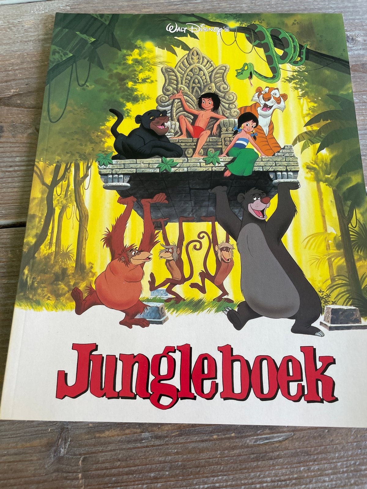 Disney's Jungleboek Stripboek - Klassiek Avontuur, Boeken, Eén stripboek, Ophalen of Verzenden, Gelezen