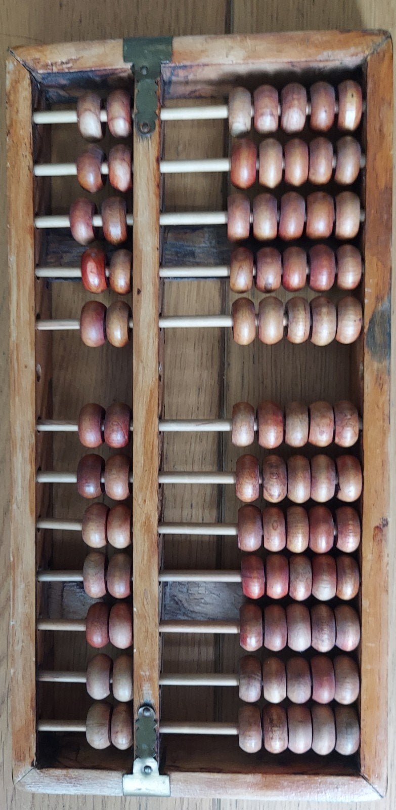 Antieke houten telraam - Vintage rekenmachine, Antiek en Kunst, Ophalen of Verzenden