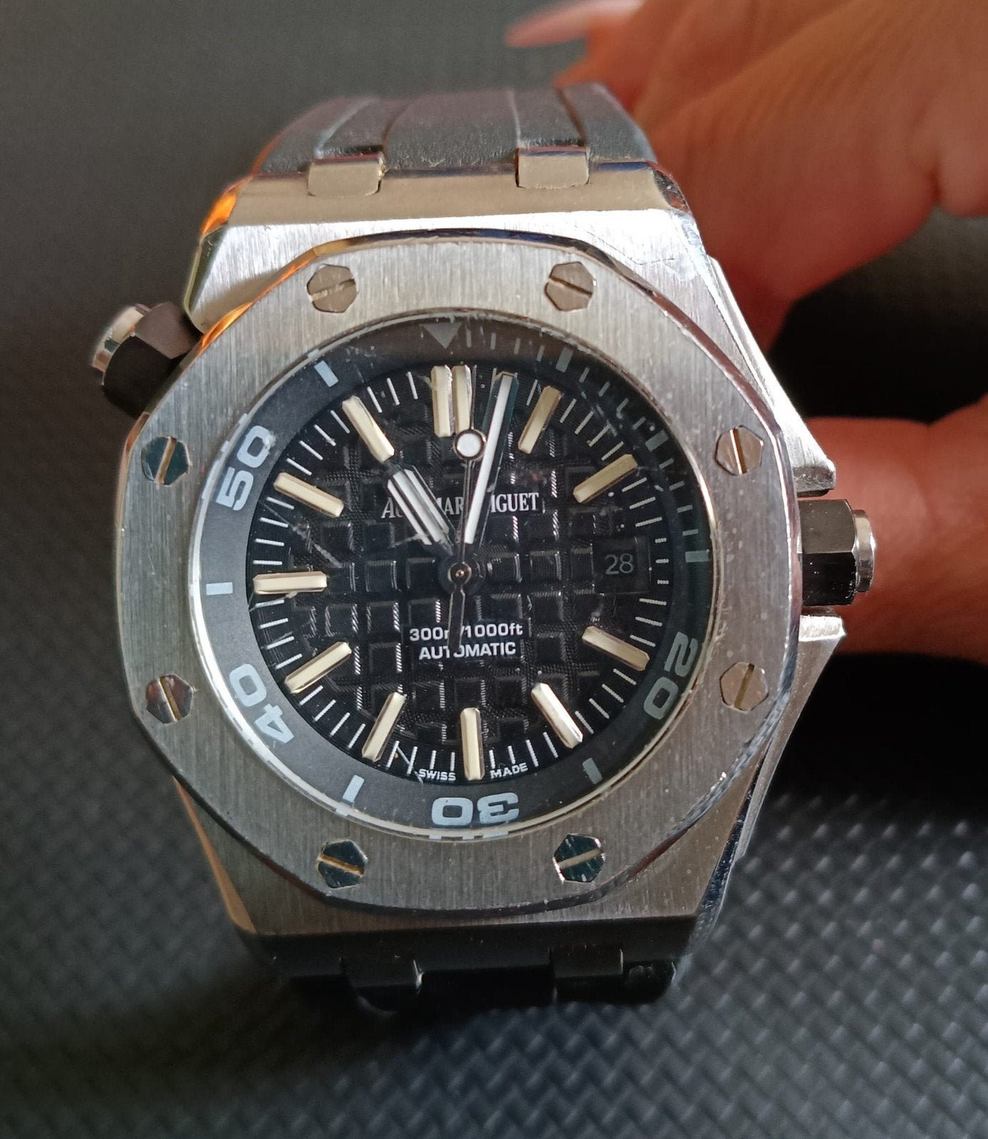 Heren Horloge, Overige merken, Gebruikt, Staal, Polshorloge
