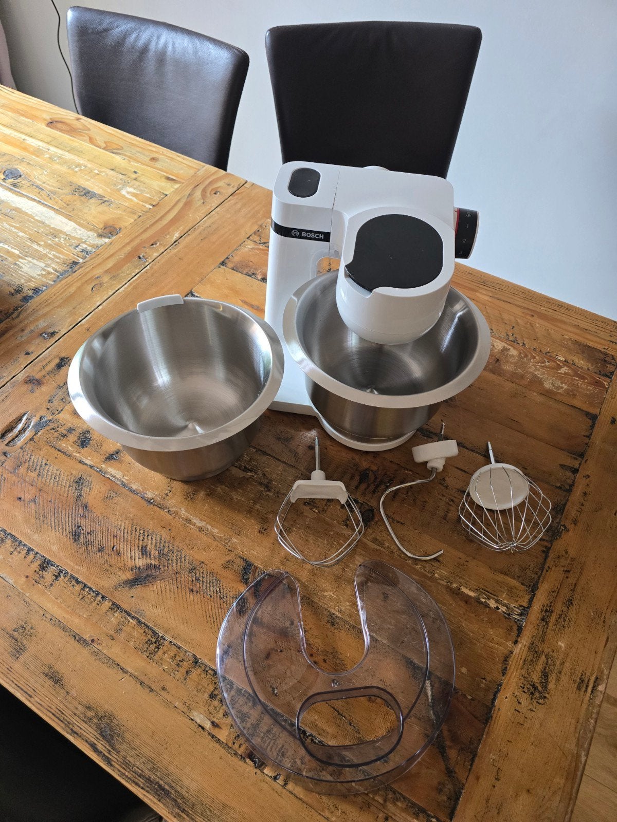 Bosch MUMS2EW00 Keukenmachine - Zo goed als nieuw, 3 snelheden of meer, Ophalen of Verzenden, Zo goed als nieuw, 2 tot 3 liter