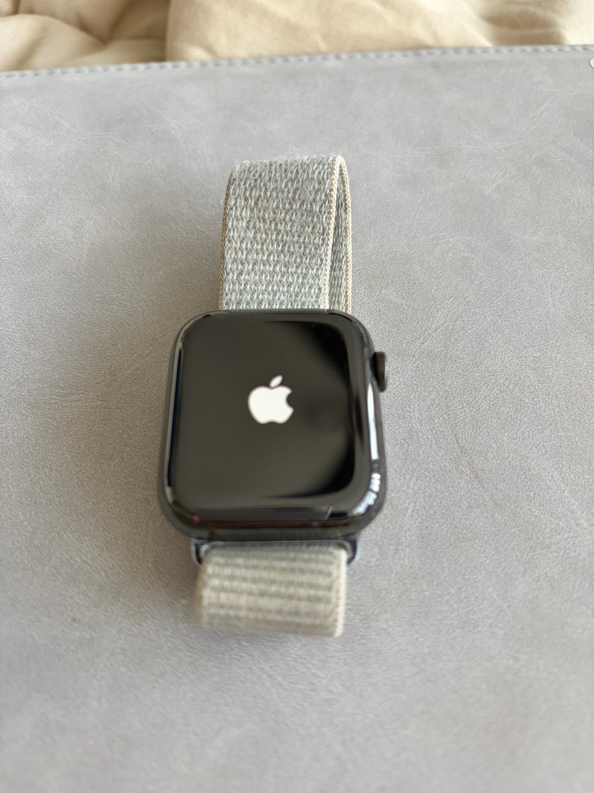 Apple Watch 5 32GB GPS + Cellular LTE SIM 44mm Space Gray, Gebruikt, IOS, Ophalen of Verzenden, Waterdicht
