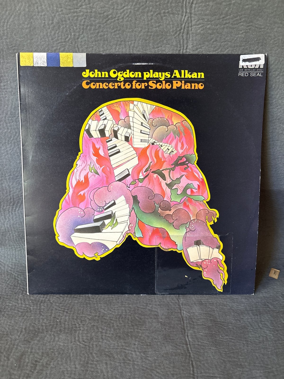 John Ogdon plays Alkan - Concerto for Solo Piano (LP), Gebruikt, Overige componisten, Ophalen of Verzenden, Romantiek