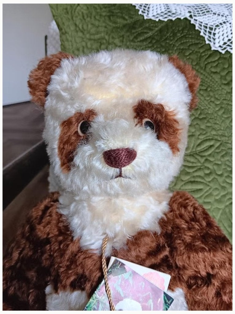 Hermann Teddy Vintage Collectable Dan-Dan Pandabeer 2002, Ophalen of Verzenden, Zo goed als nieuw, Stoffen beer, Overige merken