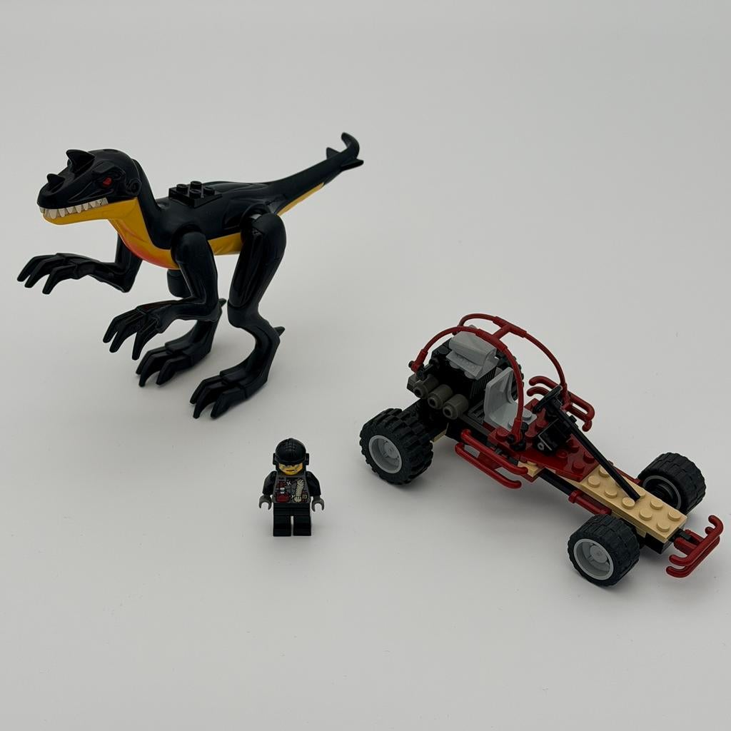LEGO - 2010 Dino Buggy Chaser | Set 7295, Ophalen of Verzenden, Gebruikt, Complete set, Lego